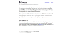 Desktop Screenshot of hivm.org