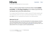 Tablet Screenshot of hivm.org